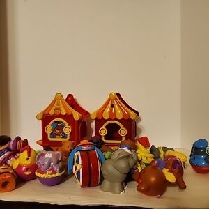 VintageFisher-Price Circus Animal Playset with Figurines